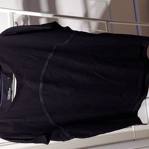 BLACK, Athletic shirt, Women size L, brand new with tags